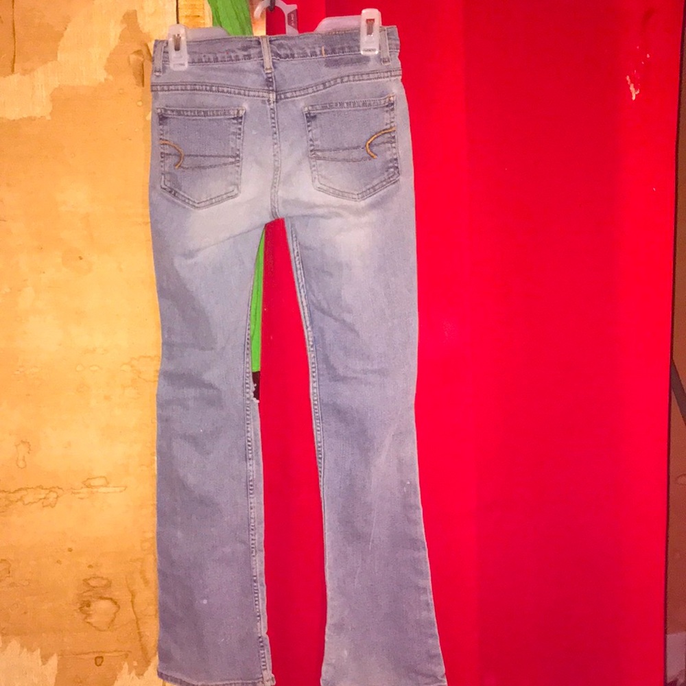 American Eagle so 4R Boot cut “WHoly”